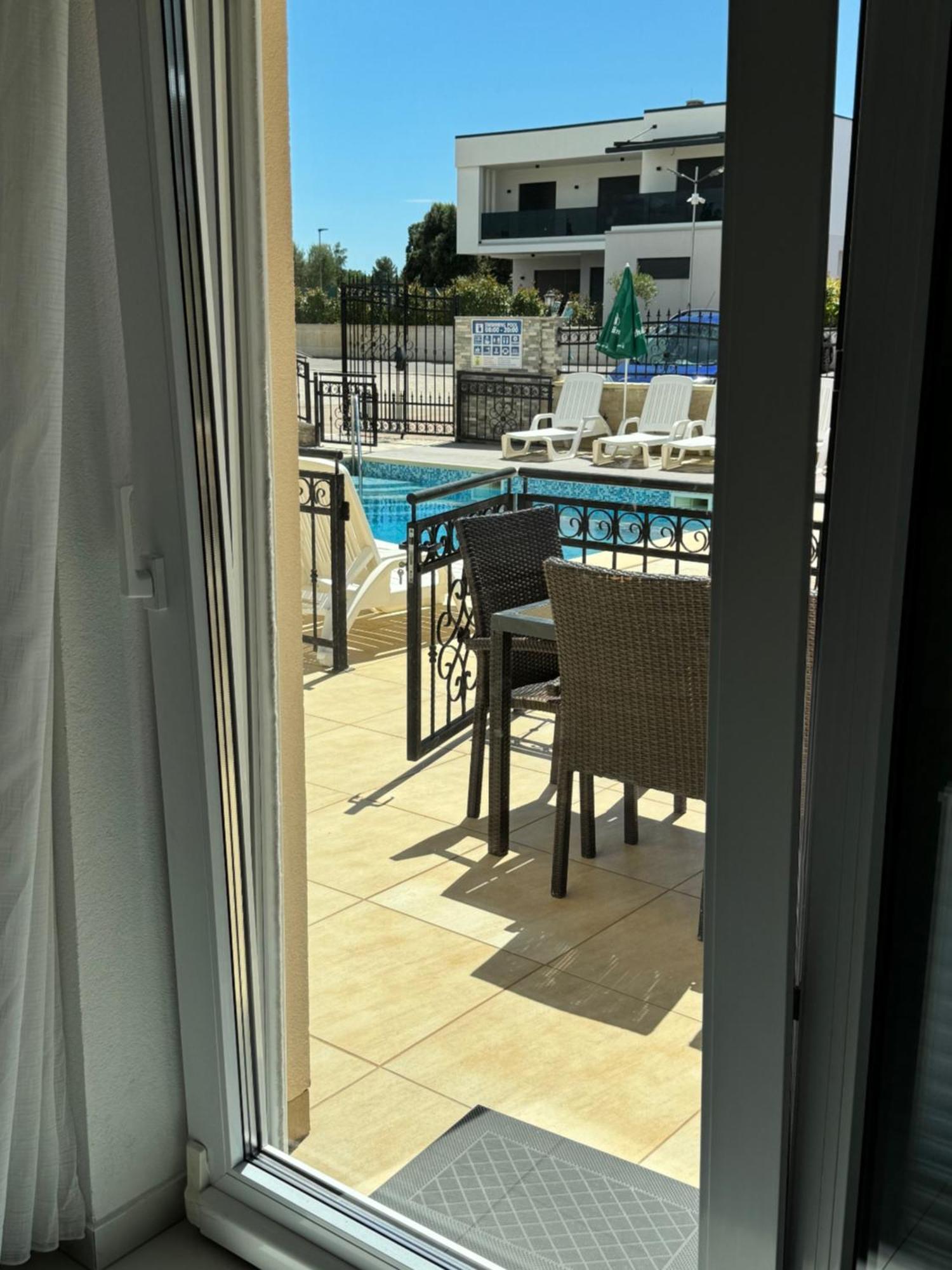 Funtana Appartements an der 1 Reihe vom Meer Buitenkant foto